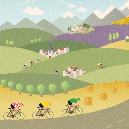tour de France poster screenshot